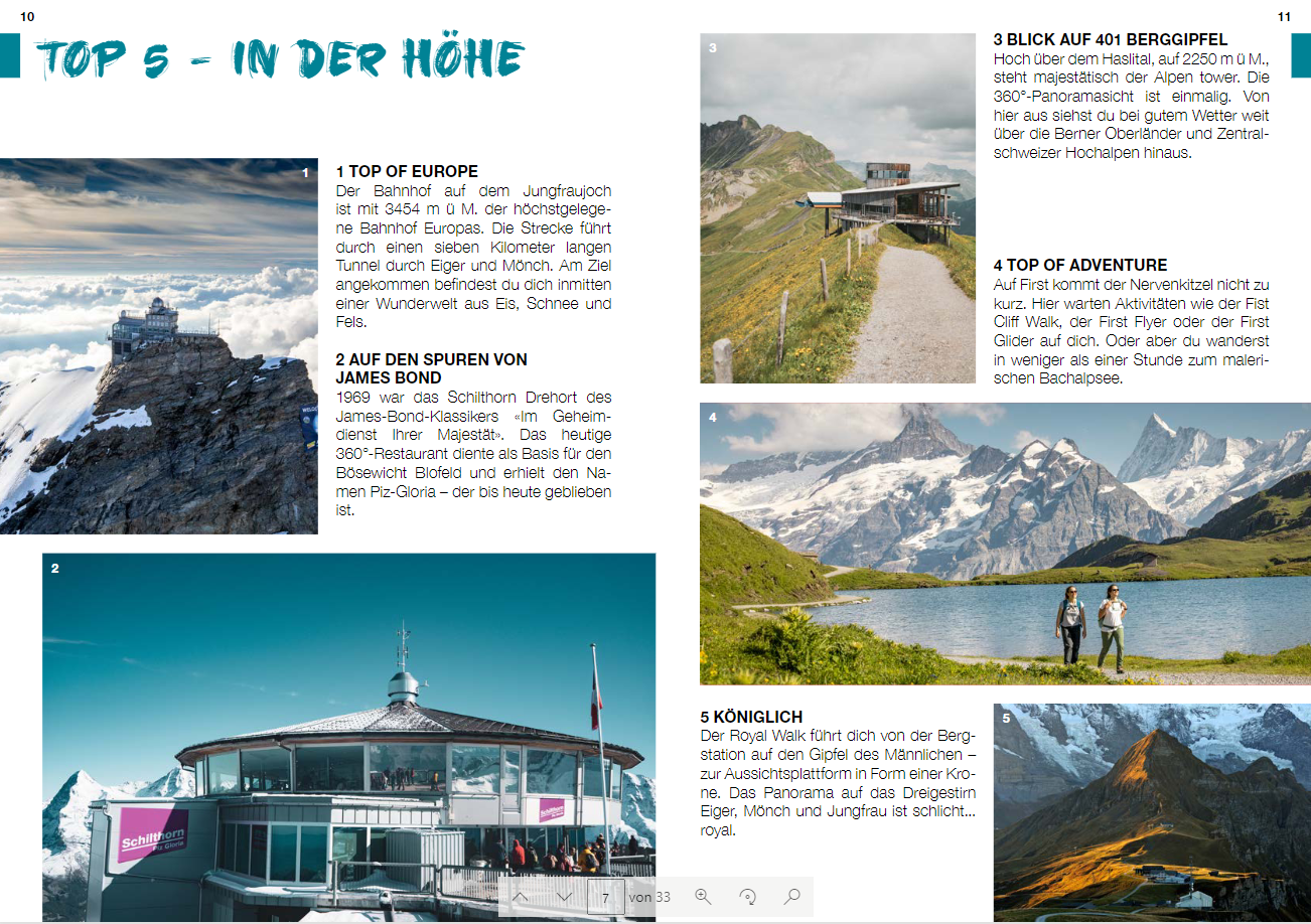 Sommer Guide Jungfrau Region: Jetzt vorbestellen